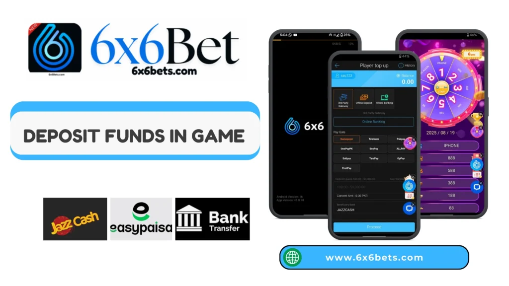 6x6bet Deposit